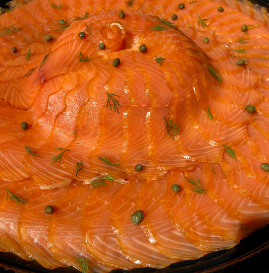 SALMON LOX PARTY TRAYS $79.99-159.99