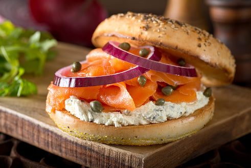 Smoked Salmon Lox Bagel Box - $39.99