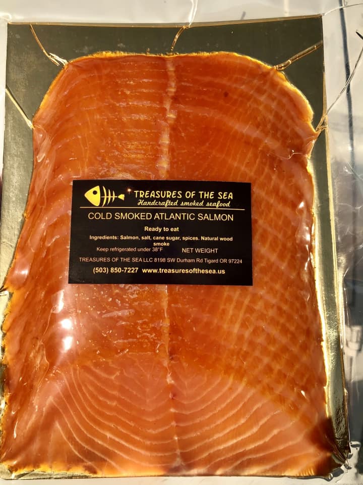 COLD SMOKED SALMON LOX SLICED 1LB $36.99